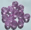 12 20mm Acrylic Faceted Light Violet